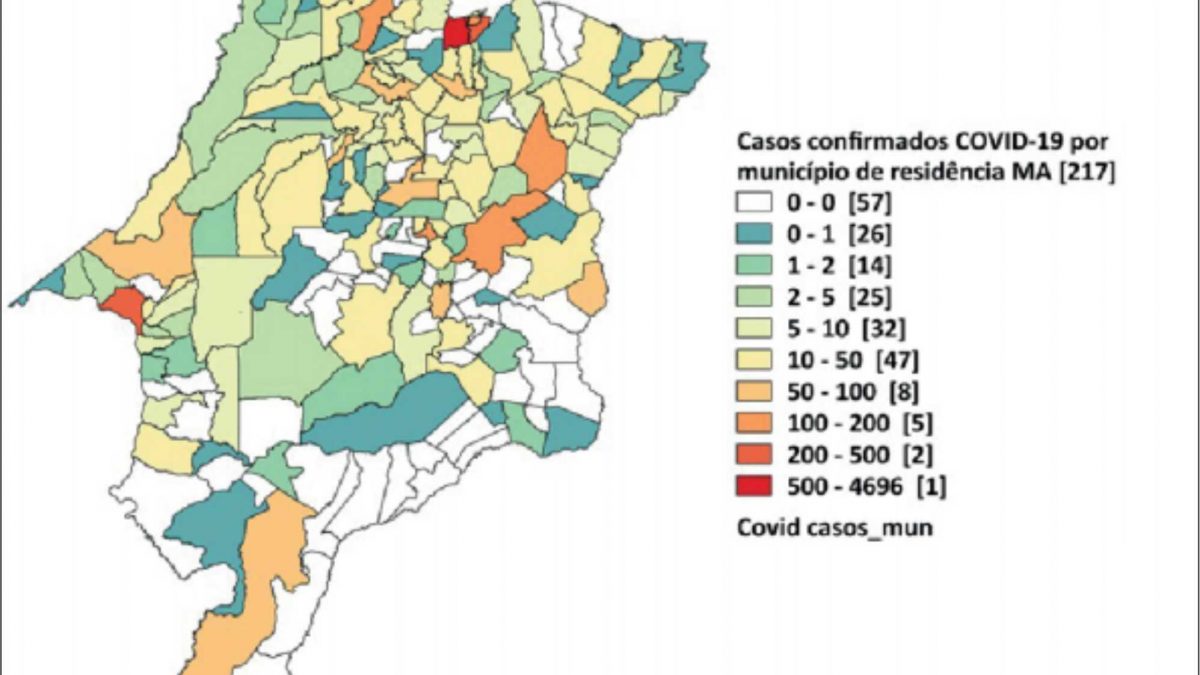 Coronavírus: interior do Maranhão registra 80% dos novos casos em 1 dia