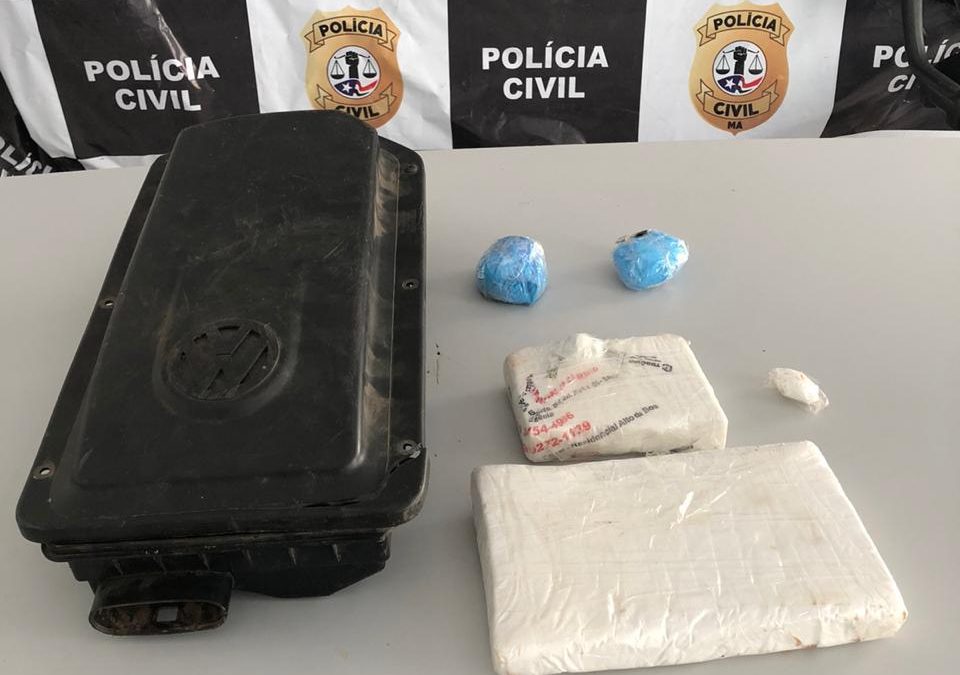 MA: Polícia apreende 2kg de cocaína em Peritoró