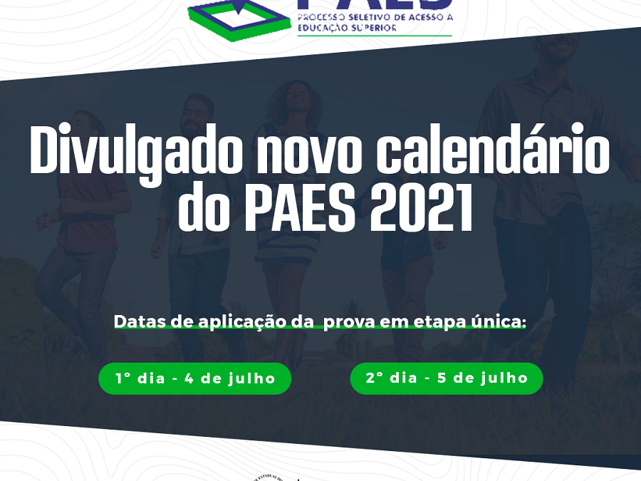 UEMA divulga novas datas do PAES 2021