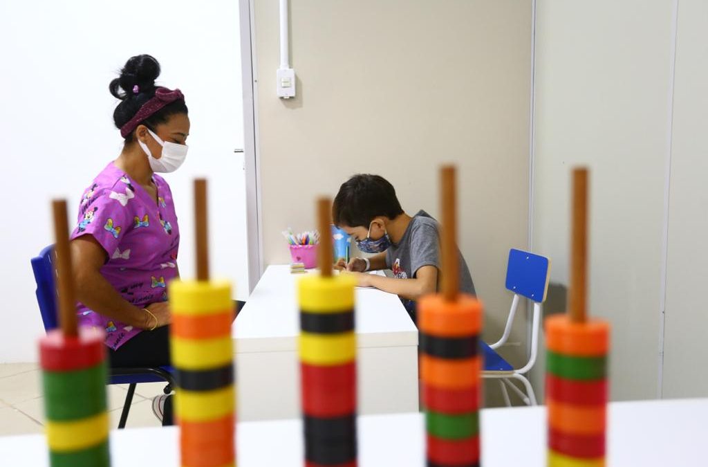 Área de lazer do Shopping da Criança volta a funcionar