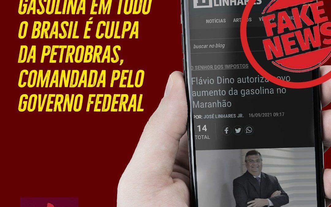 Flávio Dino responde fake news sobre aumento na gasolina: “Criminosos”