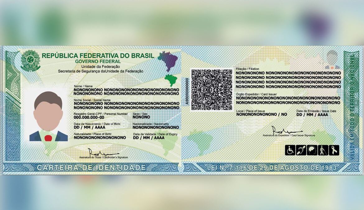 Nova Carteira de Identidade Nacional começa a ser emitida hoje