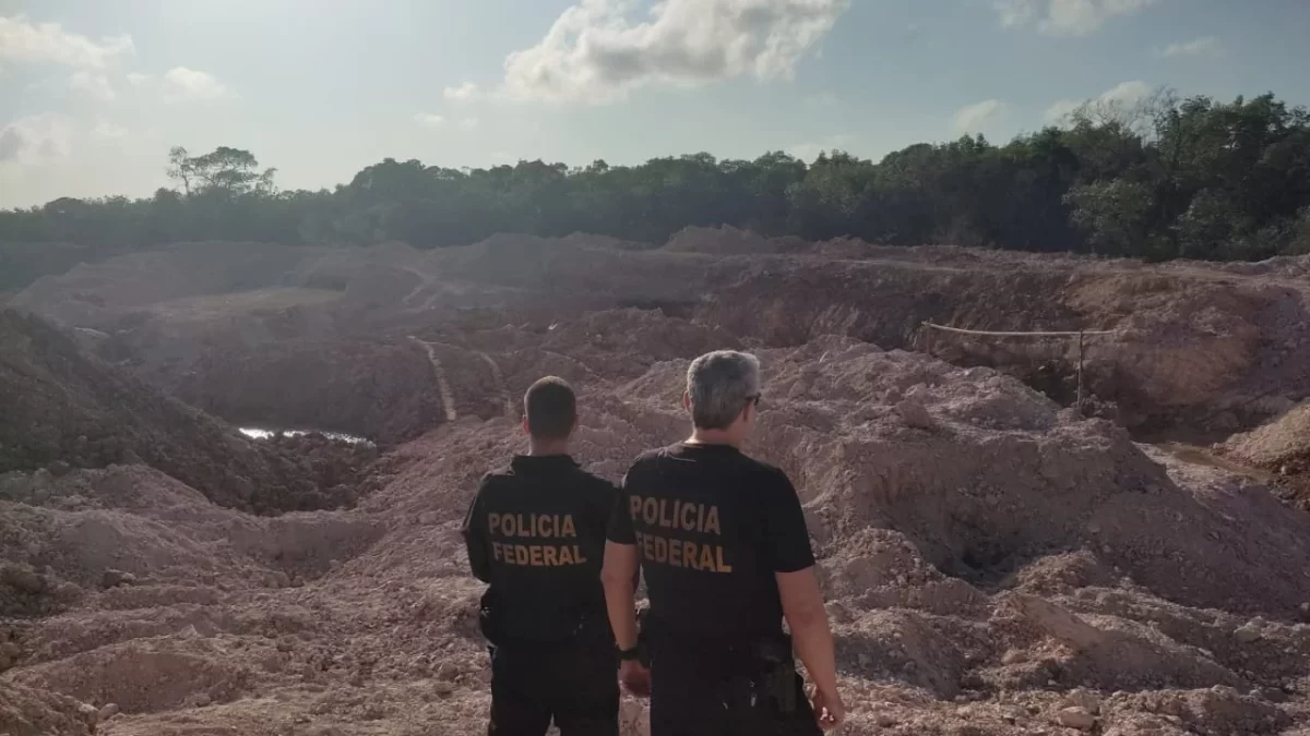 PF realiza operação de combate a garimpos clandestinos no Maranhão